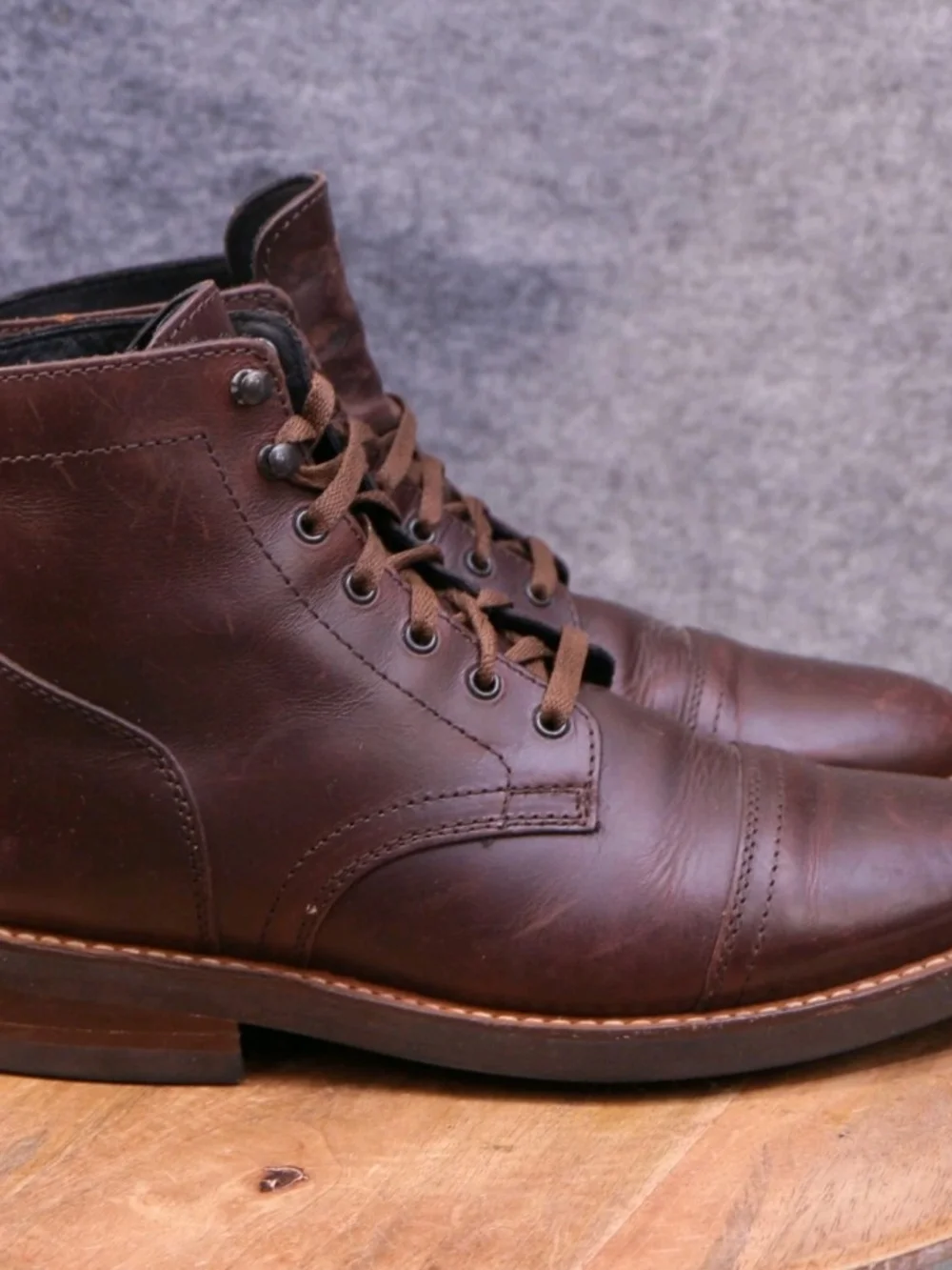 Thursday Captain - Size 9.5 - Brown Chrome Leather